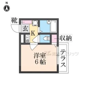 ラポール?【102号室】の間取り