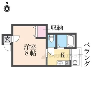 武田ビル【2階】の間取り
