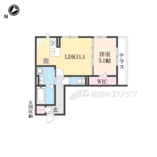 La・Felice(ラ・フェリーチェ)【1階】の間取り