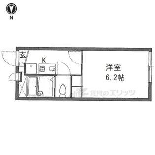 レオパレスシオン【2階】の間取り