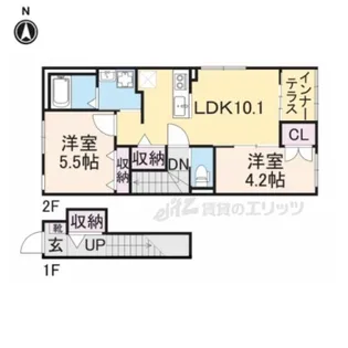 Confort Hamasyo【205号室】の間取り