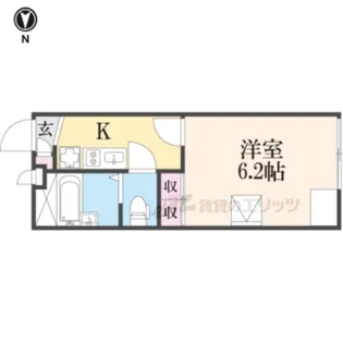 レオパレスエステート【1階】の間取り