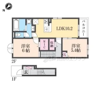 Soleile?【202号室】の間取り