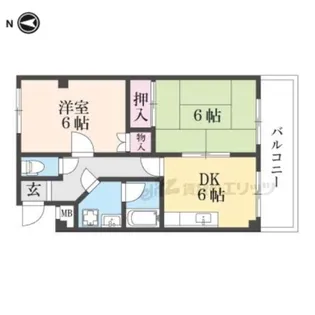 レスターテ?【1階】の間取り