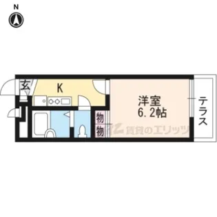 レオパレスMio【1階】の間取り