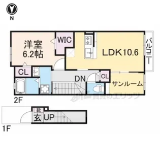アルカンシエル・ベル?【2階】の間取り