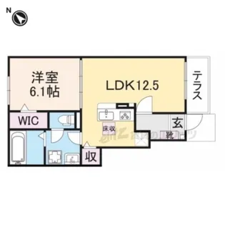 ファミリエ【?102号室】の間取り
