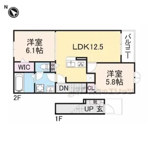 ファミリエ【?202号室】の間取り