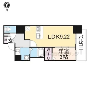 Luxe布施北?【1階】の間取り