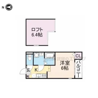 ラネージュテラス【2階】の間取り