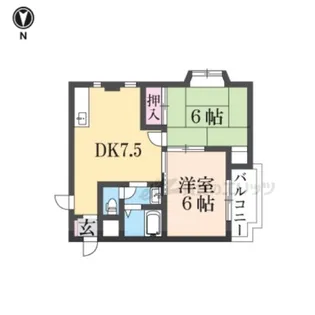 WESTヒルズ神田【3階】の間取り