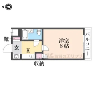 メゾン三条【3階】の間取り