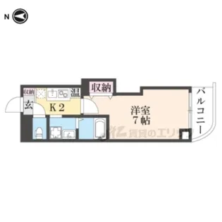 みおつくし守口【5階】の間取り