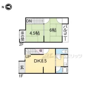 奈良県生駒郡斑鳩町興留7丁目【一戸建】の間取り