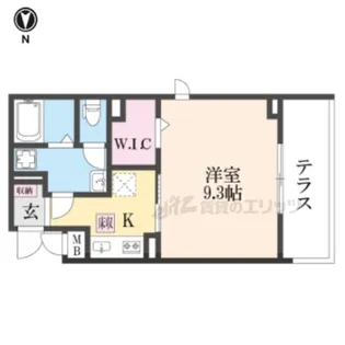 第2シャトー小倉【1階】の間取り