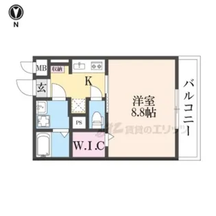 第2シャトー小倉【2階】の間取り