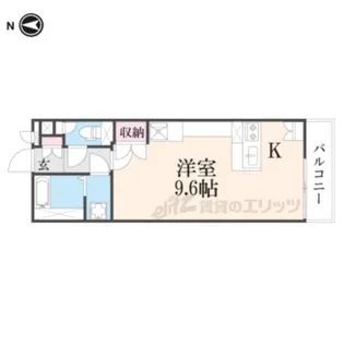 レオネクストスリーズ【4階】の間取り