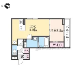 メゾンクレール安養寺【3階】の間取り