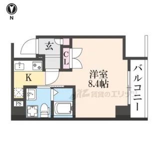 ザ・パークレジデンス京都駅前【302号室】の間取り