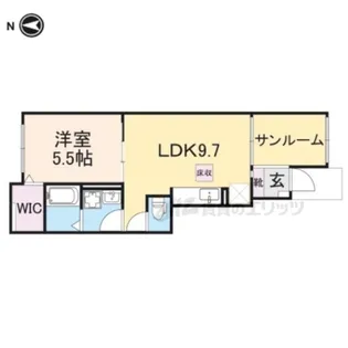 ピュアドリーム【1階】の間取り