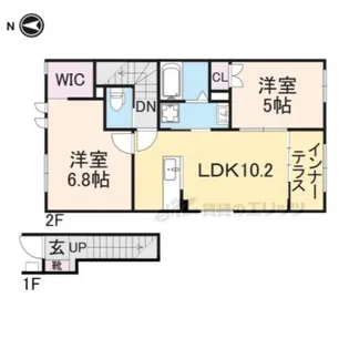 パークサイドヴィレッジ【2階】の間取り