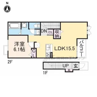 クレストール?【2階】の間取り