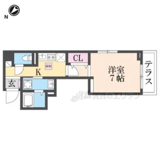 Nicewell 鴻池【1階】の間取り