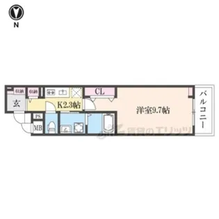 ヒカルサ奈良大森西サウス【3階】の間取り