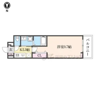 ヒカルサ奈良大森西サウス【3階】の間取り