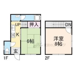 滋賀県大津市苗鹿2丁目【一戸建】の間取り