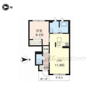 Serena Villa SK1【1階】の間取り