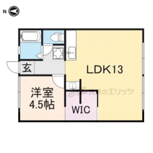 南ハイツ【1階】の間取り