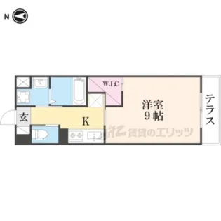 エイチ・ツーオー布施【3階】の間取り