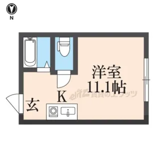 サクセスビル【4階】の間取り