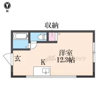 サクセスビル【5階】の間取り