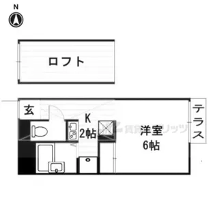 LOFTY小桜【1階】の間取り