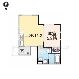 よしの庄【1階】の間取り