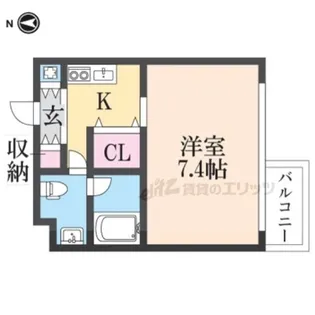 GROOVE城東【5階】の間取り