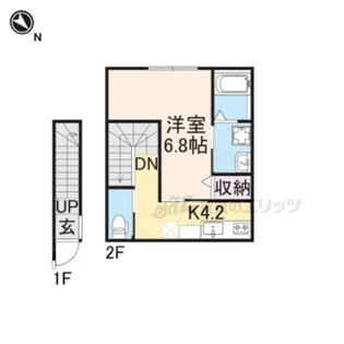 bills陽【2階】の間取り