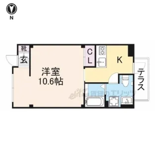 時翔【101号室】の間取り