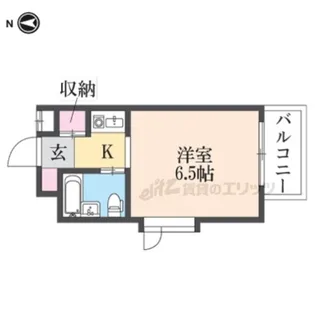 ジョイフル寝屋川【3階】の間取り