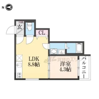 グラン シティ【2階】の間取り