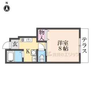 M.Bマンション【103号室】の間取り
