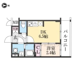 アドバンス京都レイズ【3階】の間取り