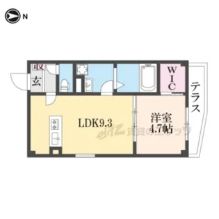 MAVERICK MAKINO【1階】の間取り