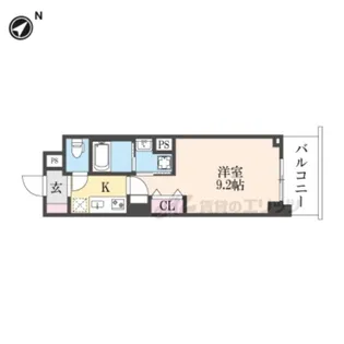 COLORE’ HIRAKATA【10階】の間取り