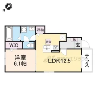 ベルカレント?【1階】の間取り