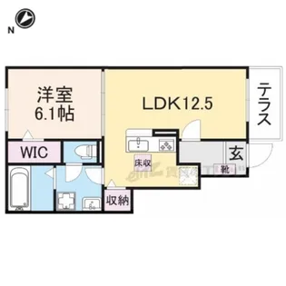 ベルカレント?【1階】の間取り