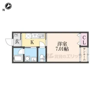 レジーナ【103号室】の間取り