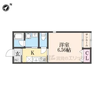 レジーナ【207号室】の間取り